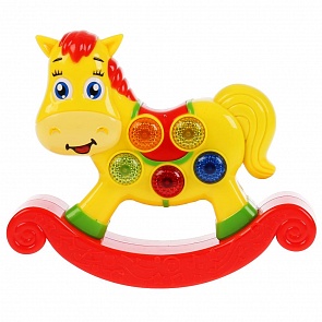 Лошадка-качалка, 21 песня на стихи А. Барто, световые эффекты (Умка, HT795-R (72))